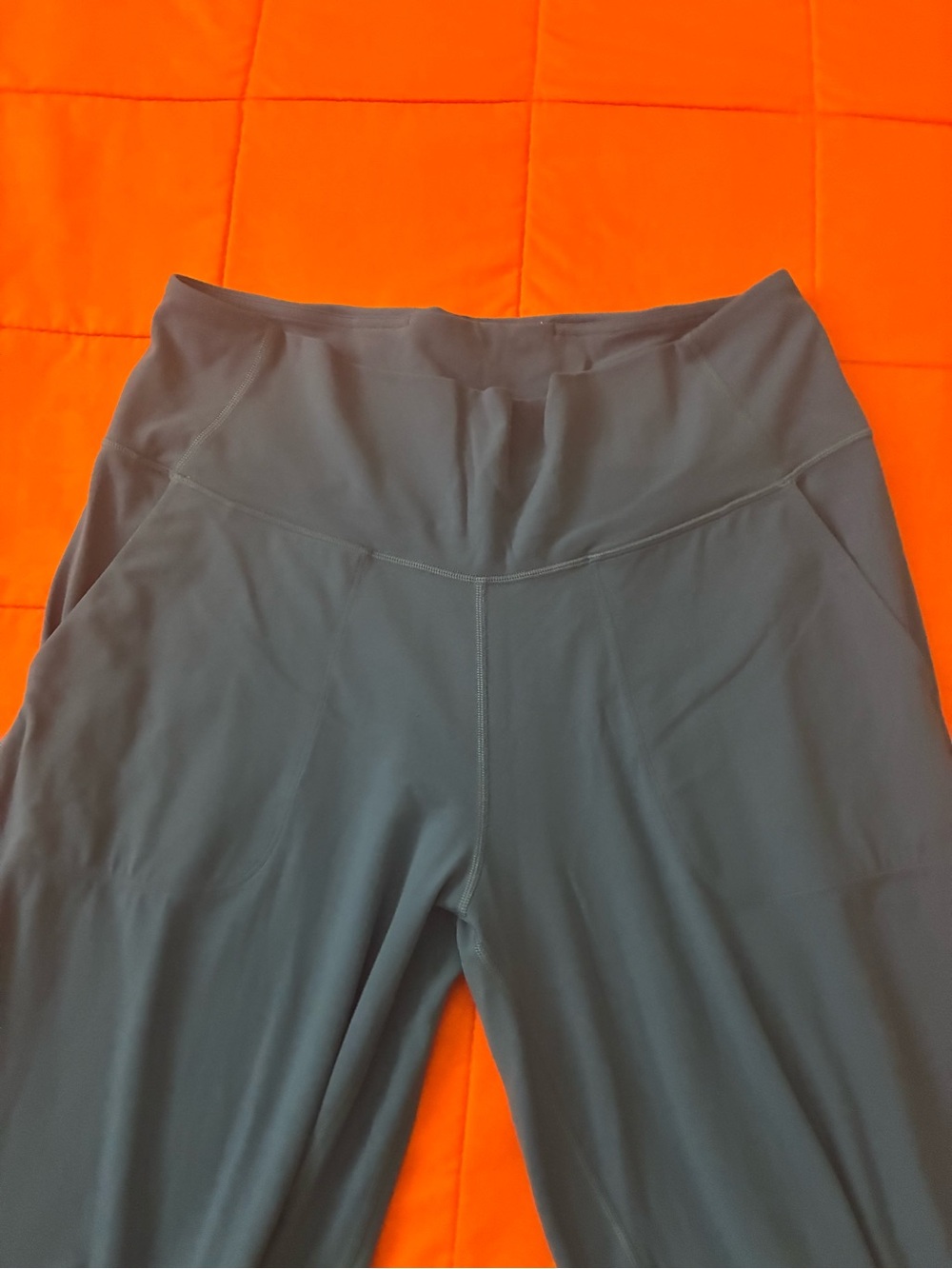 Lululemon Align Low-Rise Flared Pant Nulu Starch Blue Yoga Size 14 - Picture 5 of 7